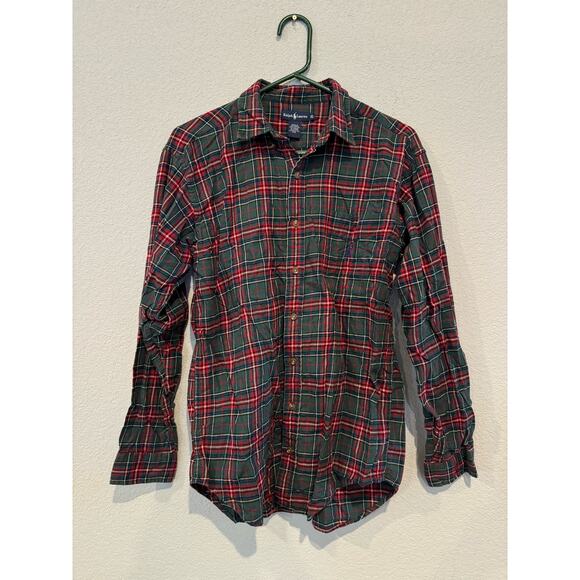 Ralph Lauren Men's Size XL Plaid Long Sleeves Button Down Shirt Multicolor - Picture 1 of 5